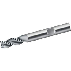 Walter-Prototyp - 16mm Diam, 32mm LOC, 3 Flute Solid Carbide Roughing Square End Mill - Uncoated, 92mm OAL, 16mm Shank Diam, Single End, Centercutting, 40° Helix - Apex Tool & Supply
