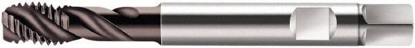 Walter-Prototyp - M20x2.50 Metric 4 Flute 6HX Modified Bottoming Spiral Flute Tap - Cobalt, Hardlube Finish, 140mm OAL, Right Hand Flute, Right Hand Thread, Series S2056312 - Apex Tool & Supply