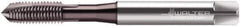 Walter-Prototyp - 1/4-20 UNC, 3 Flute, Hardlube Finish, Powdered Metal Spiral Point Tap - Plug Chamfer, Right Hand Thread, 80mm OAL, 15mm Thread Length, 7mm Shank Diam, 2B Class of Fit, Series EP2221302 - Exact Industrial Supply