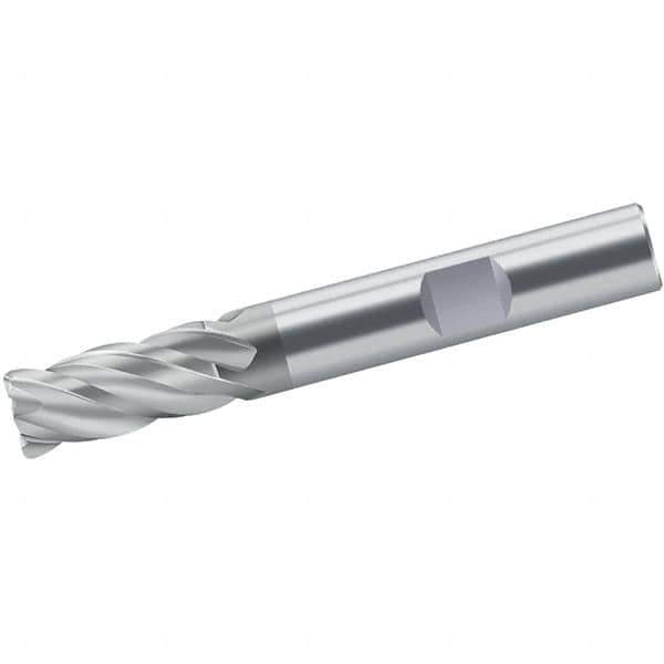 Walter-Prototyp - 16mm, 32mm LOC, 16mm Shank Diam, 92mm OAL, 4 Flute, Solid Carbide Square End Mill - Single End, TiAlN/TiAl Finish, Spiral Flute, 35/38° Helix, Centercutting, Right Hand Cut, Right Hand Flute - Apex Tool & Supply