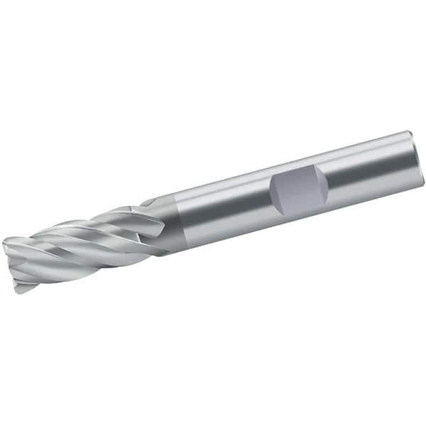 Walter-Prototyp - 16mm, 4 Flute, Single End, Solid Carbide, 1mm Corner Radius End Mill - 92mm OAL, Right Hand Flute, 32mm LOC, Right Hand Cut - Apex Tool & Supply