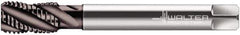 Walter-Prototyp - M10x1.00 Metric Fine 4 Flute 6HX Bottoming Spiral Flute Tap - Cobalt, Hardlube Finish, 90mm OAL, Right Hand Flute, Right Hand Thread, Series 2156062 - Apex Tool & Supply