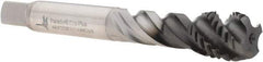 Walter-Prototyp - 5/8-11 UNC 4 Flute 2B Modified Bottoming Spiral Flute Tap - Powdered Metal, Hardlube Finish, 110.01mm OAL, Right Hand Flute, Right Hand Thread, Series AEP2256302 - Apex Tool & Supply