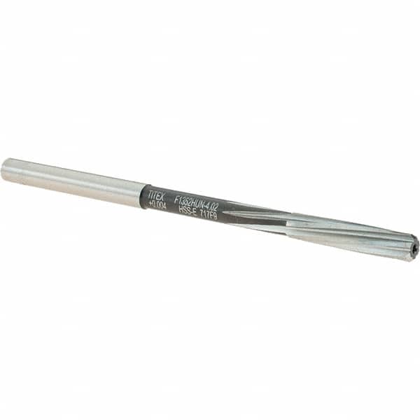 Walter-Titex - 4.02mm Cobalt 6 Flute Chucking Reamer - Apex Tool & Supply