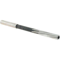 Walter-Titex - 4.76mm Cobalt 6 Flute Chucking Reamer - Spiral Flute, 5mm Straight Shank, 23mm Flute Length, 86mm OAL - Apex Tool & Supply