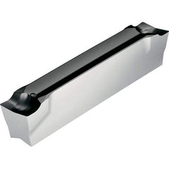 Walter - 2E300L6GX CF5 Grade WSM33S, 3mm Cutting Width Carbide Grooving Insert - Left Hand, 0.2mm Corner Radius, TiAlN/Al2O3/ZrCN Finish - Apex Tool & Supply