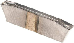 Walter - 1E200N02GX GD6 Grade WSM23S, 2mm Cutting Width Carbide Grooving Insert - Neutral, 0.2mm Corner Radius, TiAlN/Al2O3/ZrCN Finish - Apex Tool & Supply