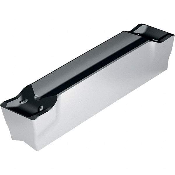 Walter - 4GX24 CE4 Grade WKP23S, 6mm Cutting Width Carbide Grooving Insert - 24mm Max Depth of Cut, Neutral, 0.3mm Corner Radius, Al2O3/TiN Finish - Apex Tool & Supply