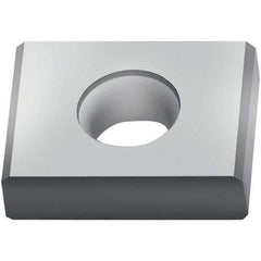Walter - P44062 Grade WAK15 Carbide Milling Insert - TiCN/Al2O3/TiN Finish, 0.157" Thick - Apex Tool & Supply