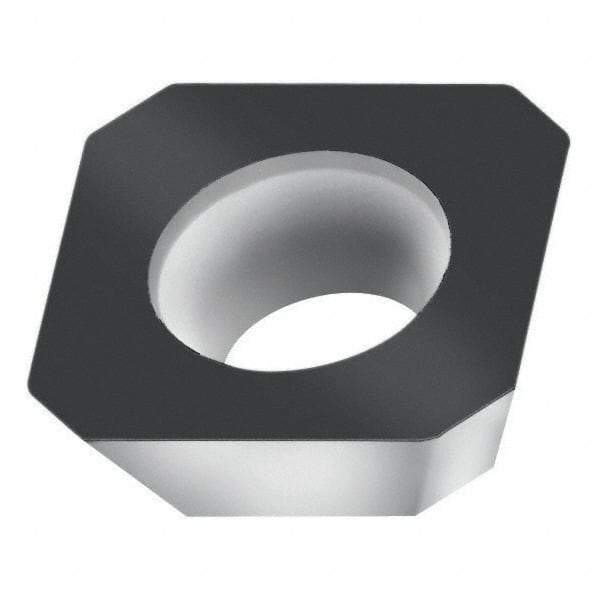 Walter - SEHW1204 Grade WKP35S Carbide Milling Insert - TiCN/Al2O3/TiCN Finish, 0.1874" Thick, 1/2" Inscribed Circle, 0.8mm Corner Radius - Apex Tool & Supply