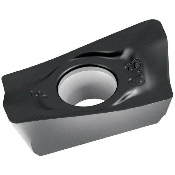 Walter - ADGT0803 F56 Grade WSM35S Carbide Milling Insert - TiAlN/Al2O3/Al Finish, 0.1319" Thick, 0.4mm Corner Radius - Apex Tool & Supply