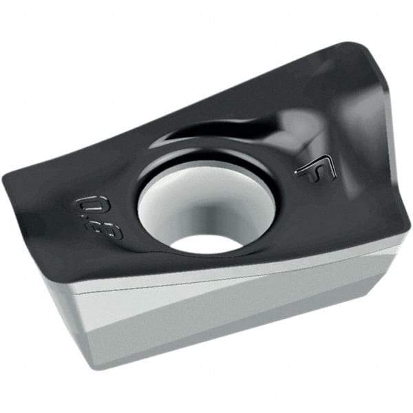 Walter - ADKT1606 F56 Grade WKP35S Carbide Milling Insert - TiCN/Al2O3/TiCN Finish, 0.2421" Thick, 0.8mm Corner Radius - Apex Tool & Supply