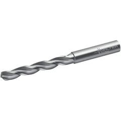 Walter-Titex - 13/64" 130° Solid Carbide Jobber Drill - Bright Finish, Right Hand Cut, Spiral Flute, Straight Shank, 82mm OAL, BSX Point - Apex Tool & Supply