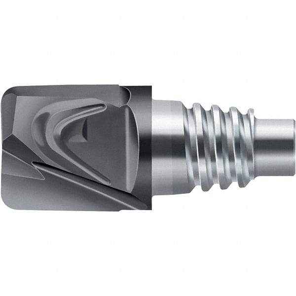 Walter-Prototyp - H1E Carbide End Milling Tip Insert - TiAlN Finish, 2 Flutes, 16mm Cutting Diam, 13mm Depth of Cut, 18.1mm Extension, 0.0394" Cnr Rad - Apex Tool & Supply