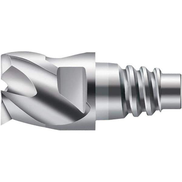 Walter-Prototyp - H6E Carbide End Milling Tip Insert - Uncoated, 3 Flutes, 20mm Cutting Diam, 11mm Depth of Cut, 21.3mm Extension - Apex Tool & Supply