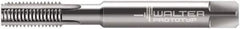 Walter-Prototyp - M8x1.25 Metric 6HX 4 Flute Bright Finish Solid Carbide Straight Flute Machine Tap - Modified Bottoming, Right Hand Thread, 90mm OAL, 22mm Thread Length, Oversize, Through Coolant - Apex Tool & Supply