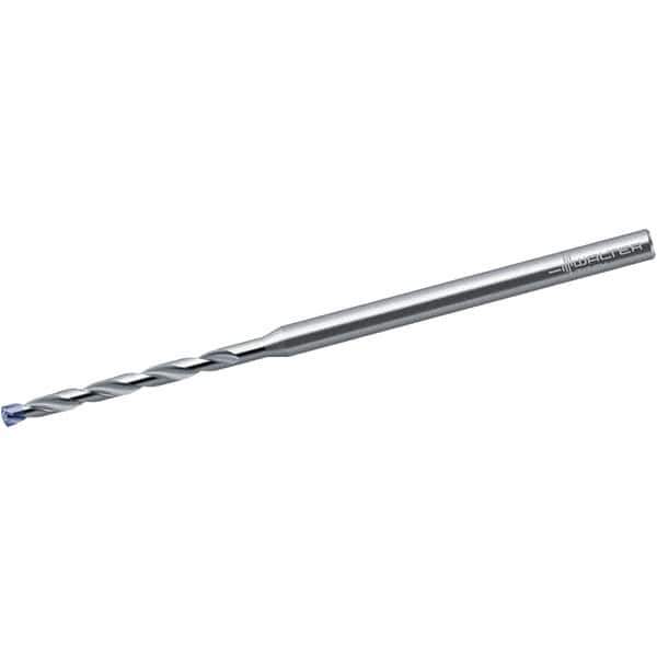 Walter-Titex - 7/64", 140° Point, Solid Carbide Micro Drill Bit - 71mm OAL, 32mm Flute Length, 3mm Shank Diam, Series A6489AMP - Apex Tool & Supply