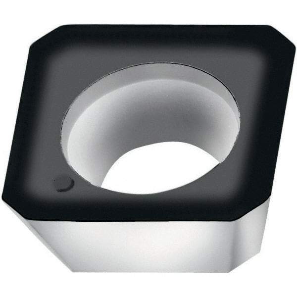 Walter - SEHT1204 Grade WKP35S Carbide Milling Insert - TiCN/Al2O3/TiCN Finish, 0.1874" Thick, 1/2" Inscribed Circle, 0.8mm Corner Radius - Apex Tool & Supply