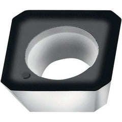 Walter - SEHT1204 Grade WKP35S Carbide Milling Insert - TiCN/Al2O3/TiCN Finish, 0.1874" Thick, 1/2" Inscribed Circle, 0.8mm Corner Radius - Apex Tool & Supply