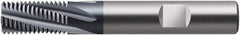 Walter-Prototyp - 0.3937" Cutting Diam, 4 Flute, Solid Carbide Helical Flute Thread Mill - External Thread, 16mm LOC, 72mm OAL, 10mm Shank Diam - Apex Tool & Supply