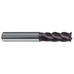 4mm Dia. - 57mm OAL - 4 FL Variable Helix Firex Carbide End Mill - Apex Tool & Supply