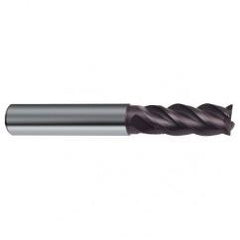 4mm Dia. - 57mm OAL - 4 FL Variable Helix Firex Carbide End Mill - Apex Tool & Supply