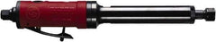 Chicago Pneumatic - 1/4" Collet, Straight Handle, Straight Air Die Grinder - 22,000 RPM, Rear Exhaust, 25 CFM, 0.47 hp, 90 psi, 1/4" Inlet - Apex Tool & Supply