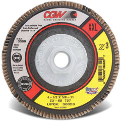 CGW 4–1/2X5/8–11 T27 Z3 XXL 40G - Apex Tool & Supply