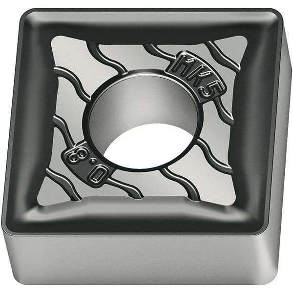 Walter - SNMG543 MK5 Grade WKK20S Carbide Turning Insert - TiCN/Al2O3/TiCN Finish, 90° Square, 5/8" Inscr Circle, 1/4" Thick, 3/64" Corner Radius - Apex Tool & Supply