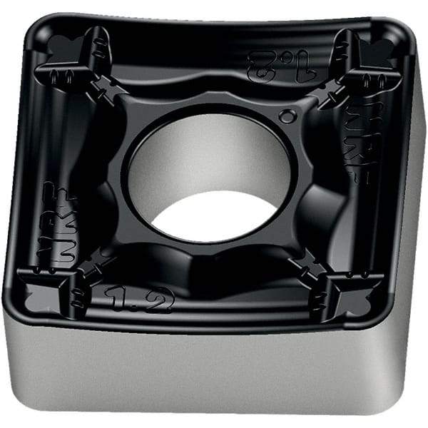 Walter - SNMM866 NRF Grade WPP20S Carbide Turning Insert - TiCN/Al2O3/TiN Finish, 90° Square, 1" Inscr Circle, 3/8" Thick, 1/16" Corner Radius - Apex Tool & Supply