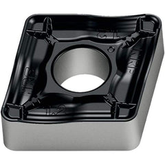 Walter - CNMM544 NRF Grade WPP20S Carbide Turning Insert - TiCN/Al2O3/TiN Finish, 80° Diamond, 5/8" Inscr Circle, 1/4" Thick, 1/16" Corner Radius - Apex Tool & Supply