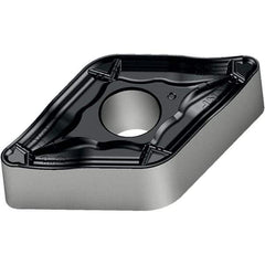 Walter - DNMM443 NRF Grade WPP10S Carbide Turning Insert - TiCN/Al2O3/TiN Finish, 55° Diamond, 1/2" Inscr Circle, 1/4" Thick, 3/64" Corner Radius - Apex Tool & Supply