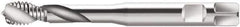 Walter-Prototyp - M8x1.25 Metric 2 Flute 6H Modified Bottoming Spiral Flute Tap - Cobalt, Bright Finish, 90mm OAL, Right Hand Flute, Right Hand Thread, Series S20516 - Exact Industrial Supply