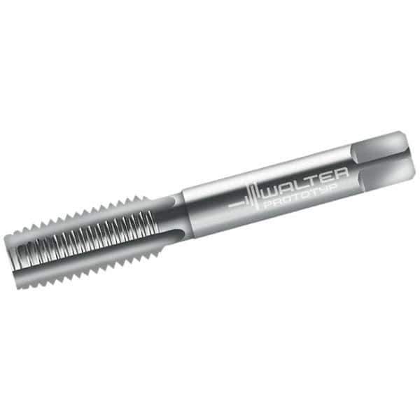 Walter-Prototyp - 1/2-14" BSPP, 6 Flutes, Bottoming Chamfer, Bright Finish, Cobalt British Standard Pipe Tap - 0.6299" Shank Diam, 0.4724" Square Size, Series 24195 - Exact Industrial Supply