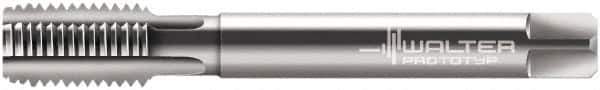 Walter-Prototyp - M22x1.50 Metric Fine 6H 4 Flute Bright Finish Cobalt Straight Flute Machine Tap - Modified Bottoming, Right Hand Thread, 125mm OAL, 24mm Thread Length, Oversize - Apex Tool & Supply