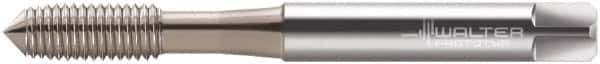 Walter-Prototyp - M3x0.50 Metric 6HX Modified Bottoming Thread Forming Tap - Cobalt, CrN Finish, 56mm OAL, 9mm Thread Length, Right Hand Thread, Series E2061604 - Apex Tool & Supply