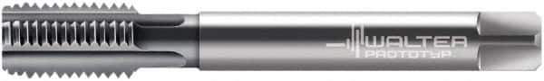 Walter-Prototyp - M20x2.50 Metric 6HX 4 Flute Nitride Finish Cobalt Straight Flute Machine Tap - Modified Bottoming, Right Hand Thread, 140mm OAL, 30mm Thread Length, Oversize - Apex Tool & Supply