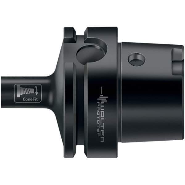 Walter-Prototyp - ConeFit HSK63A Taper Shank Milling Tip Insert Holder & Shank - 1.929" Projection, E10 Neck Thread, AK631 Tool Holder - Apex Tool & Supply