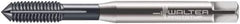 Walter-Prototyp - M8x1.25 Metric 6HX Modified Bottoming Thread Forming Tap - Cobalt, TiCN Finish, 90mm OAL, 18mm Thread Length, Right Hand Thread, Series D7061706 - Apex Tool & Supply