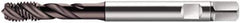 Walter-Prototyp - M8x1.25 Metric 3 Flute 6HX Modified Bottoming Spiral Flute Tap - Cobalt, Hardlube Finish, 90mm OAL, Right Hand Flute, Right Hand Thread, Series S2051312 - Apex Tool & Supply