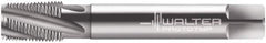 Walter-Prototyp - 1 - 11-1/2 NPT, 15° Helix, 5 Flutes, Modified Bottoming Chamfer, Bright Finish, Cobalt, Spiral Flute Pipe Tap - Right Hand Flute, 1.1024" Shank Diam, 1.2205" Thread Length, 0.8661" Square Size, Series 25467 - Apex Tool & Supply