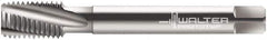 Walter-Prototyp - M5x0.50 Metric Fine 3 Flute 6G Modified Bottoming Spiral Flute Tap - Cobalt, Bright Finish, 70mm OAL, Right Hand Flute, Right Hand Thread, Series 21480 - Apex Tool & Supply