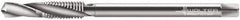 Walter-Prototyp - M12x1.75 Metric 4 Flute 6H Modified Bottoming Spiral Flute Tap - Cobalt, Bright Finish, 125mm OAL, Right Hand Flute, Right Hand Thread, Series 20467 - Apex Tool & Supply