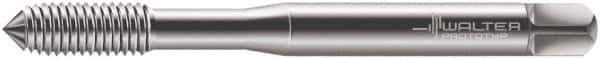 Walter-Prototyp - M2.5x0.45 Metric 6HX Modified Bottoming Thread Forming Tap - Cobalt, Bright Finish, 50mm OAL, 8mm Thread Length, Right Hand Thread, Series D7061100 - Apex Tool & Supply