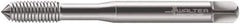 Walter-Prototyp - M4x0.70 Metric 6GX Modified Bottoming Thread Forming Tap - Cobalt, Bright Finish, 63mm OAL, 12mm Thread Length, Right Hand Thread, Series D7063100 - Apex Tool & Supply