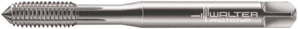 Walter-Prototyp - M4x0.70 Metric 6GX Modified Bottoming Thread Forming Tap - Cobalt, Bright Finish, 63mm OAL, 12mm Thread Length, Right Hand Thread, Series D7063700 - Apex Tool & Supply