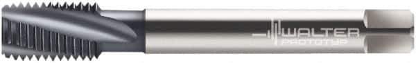 Walter-Prototyp - M20x2.50 Metric 4 Flute 6H Modified Bottoming Spiral Flute Tap - Cobalt, TiCN Finish, 140mm OAL, Right Hand Flute, Right Hand Thread, Series 2046006 - Apex Tool & Supply