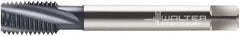 Walter-Prototyp - M10x1.00 Metric Fine 3 Flute 6H Modified Bottoming Spiral Flute Tap - Cobalt, TiCN Finish, 90mm OAL, Right Hand Flute, Right Hand Thread, Series 2146006 - Apex Tool & Supply