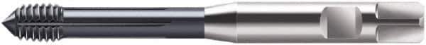 Walter-Prototyp - M10x1.50 Metric 6HX Modified Bottoming Thread Forming Tap - Cobalt, TiCN Finish, 100mm OAL, 9mm Thread Length, Right Hand Thread, Series S2061306 - Apex Tool & Supply