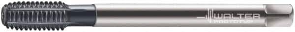 Walter-Prototyp - M12x1.75 Metric 6HX Modified Bottoming Thread Forming Tap - Cobalt, TiCN Finish, 110mm OAL, 23mm Thread Length, Right Hand Thread, Series D7066706 - Apex Tool & Supply